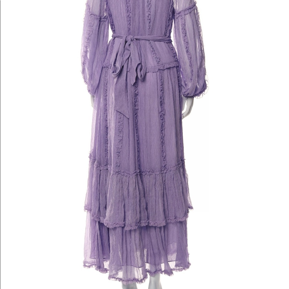 Ulla Johnson silk lavender long dress - Picture 6 of 6